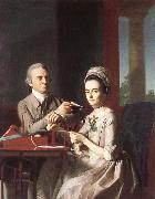 John Singleton Copley Thomas Mifflin and seine Ehefrau oil painting on canvas